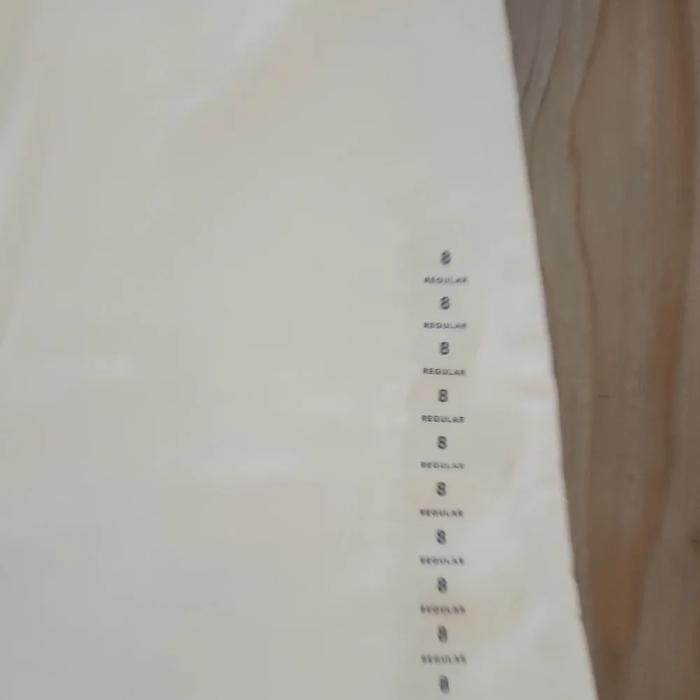 American Eagle Outfitters Off-White Stretch Super High-rise Baggy Wide Leg Pants - Picture 4 of 5